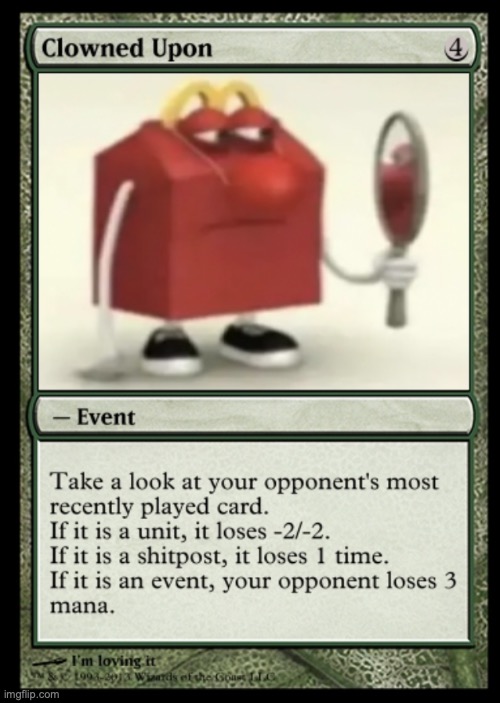 clowned upon Blank Meme Template