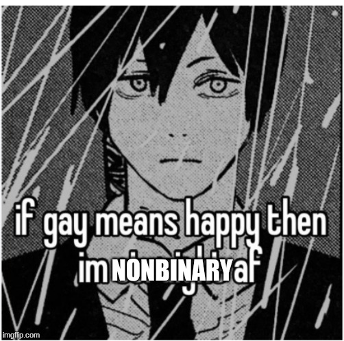 yayyyy | NONBINARY | image tagged in thank you | made w/ Imgflip meme maker