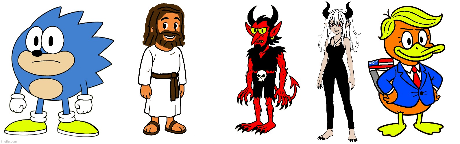 2nd to final characters with pixlr, should the final main/side character for Cory's Crew be God? | image tagged in ocs | made w/ Imgflip meme maker