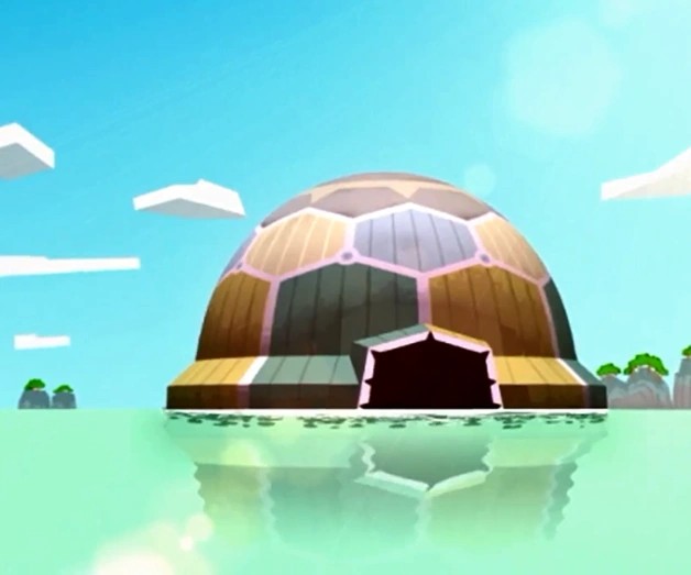 Big Green Hidden Kingdom Blank Meme Template