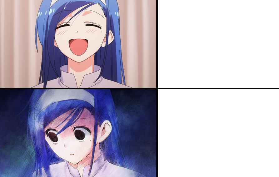 happy to despair Blank Meme Template