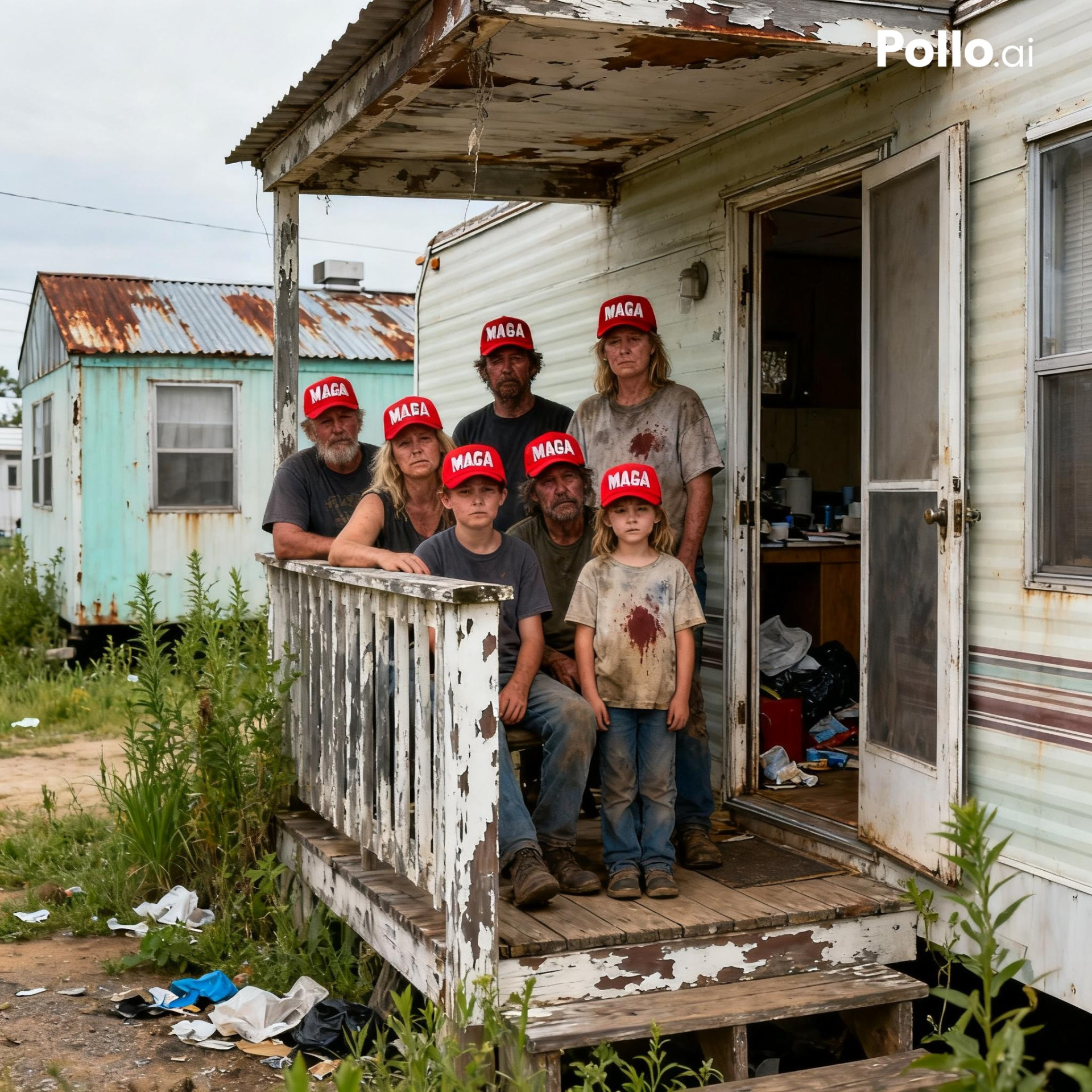 MAGA Blank Meme Template