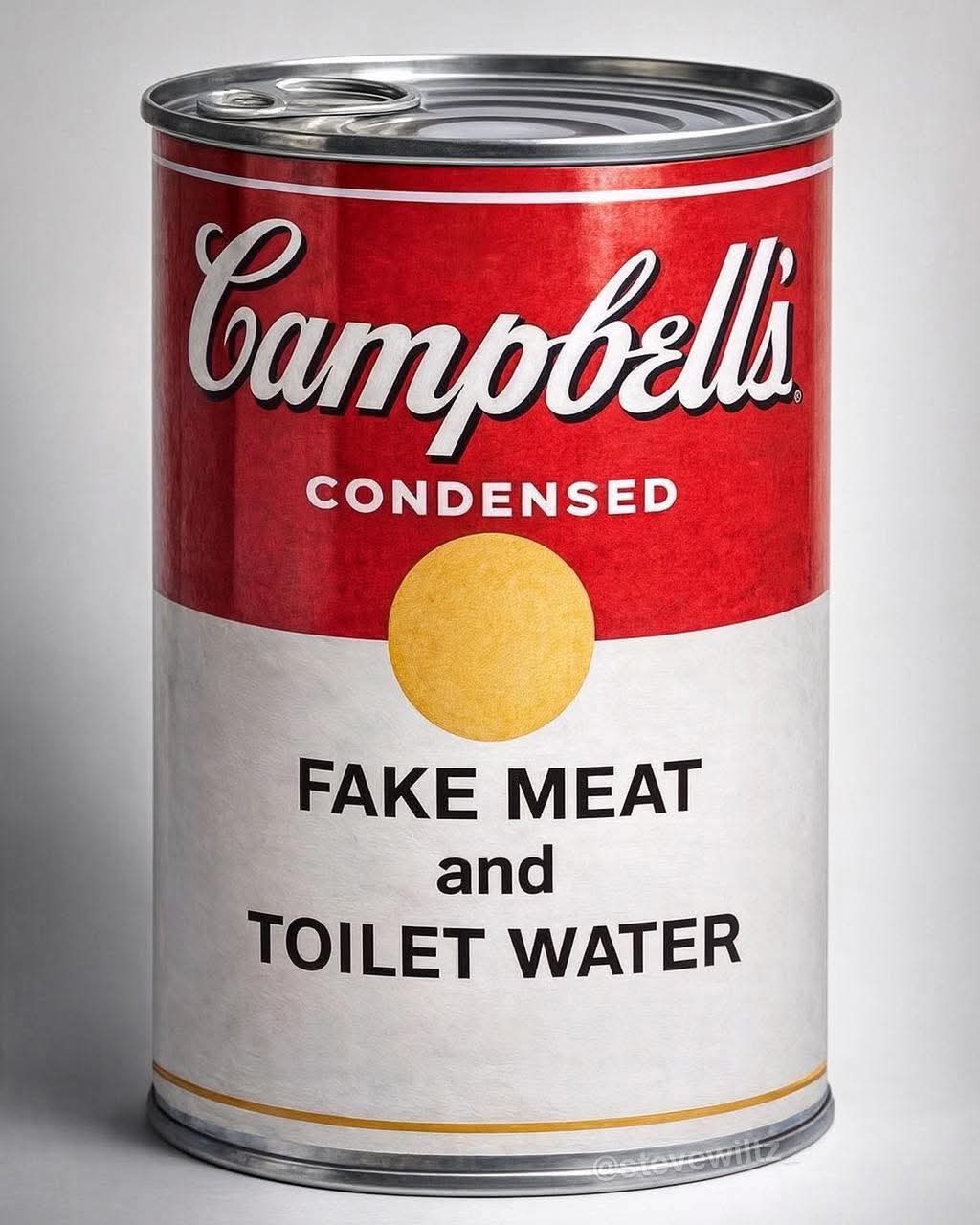 Campbell's Soup Blank Meme Template