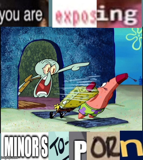image tagged in squidward screaming | made w/ Imgflip meme maker
