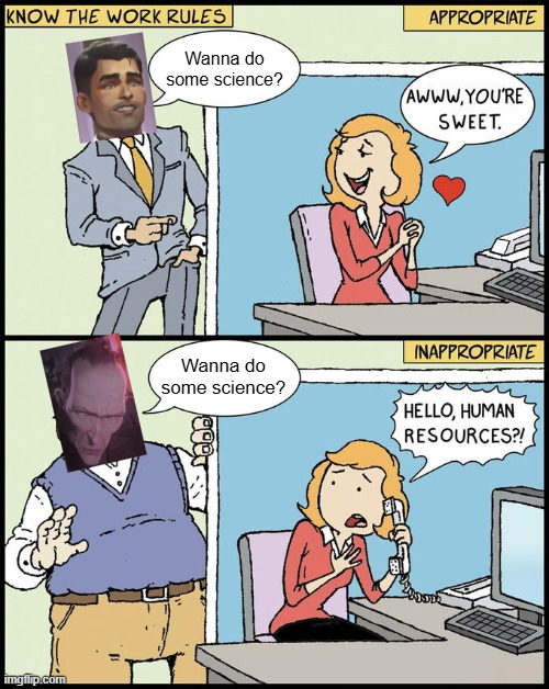 Day 372 of Arcane memes until the next season/series comes out. | Wanna do some science? Wanna do some science? | image tagged in hello human resources,arcane | made w/ Imgflip meme maker