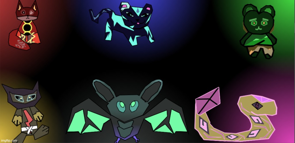 Its done with all 6 starters and the info is in the comments and this took a long time to make so please comment what u think | made w/ Imgflip meme maker