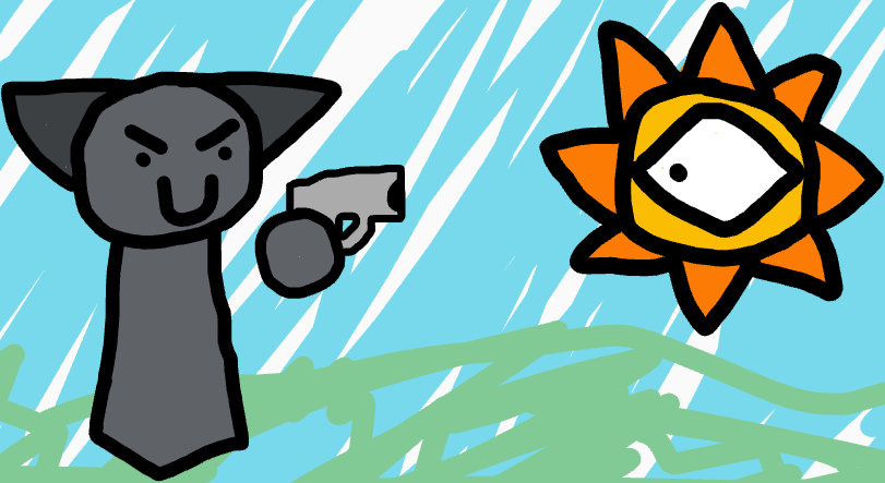 High Quality gray and sun Blank Meme Template