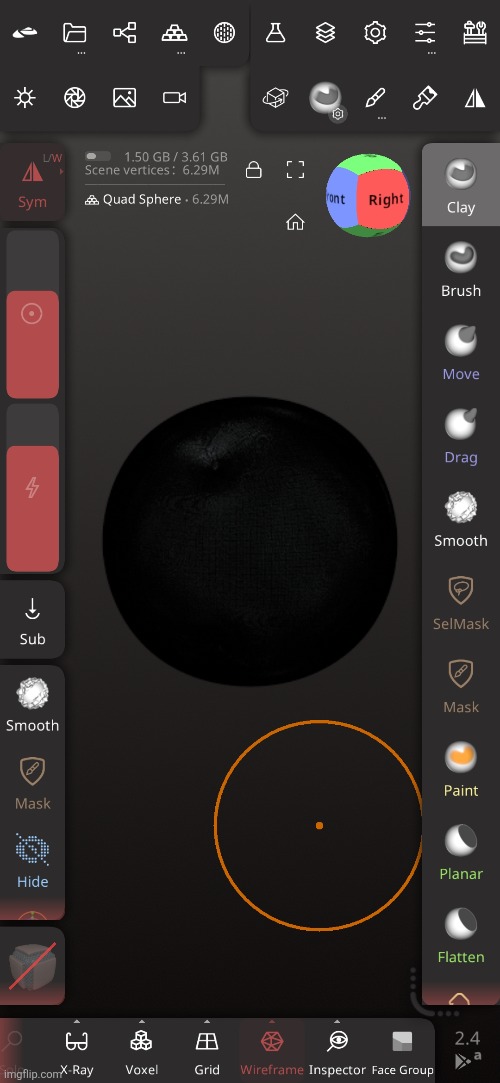 Haha why use tinkercad when you can use nomad sculpt | made w/ Imgflip meme maker