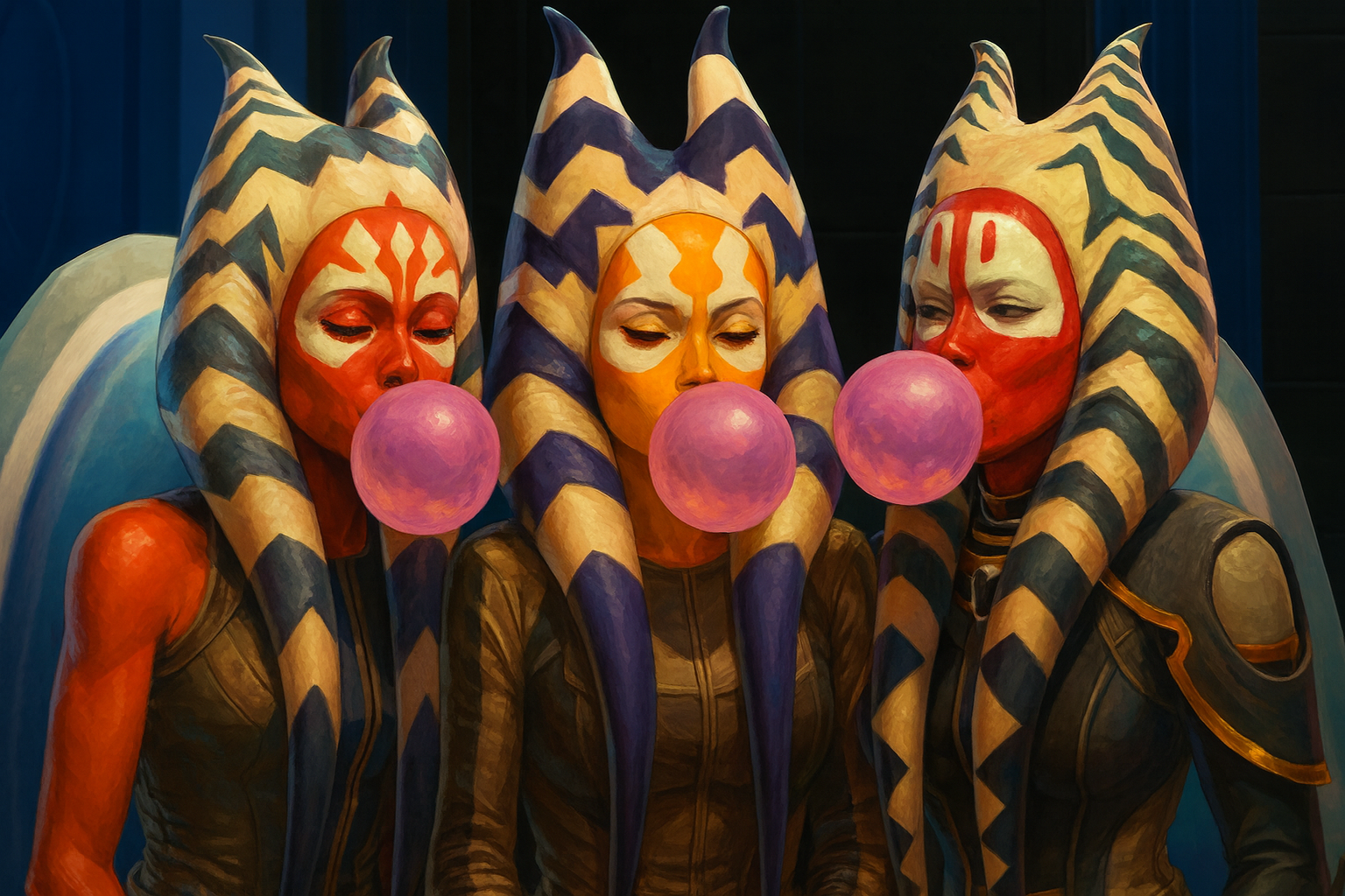 Togruta Bubble Gum Council Blank Meme Template