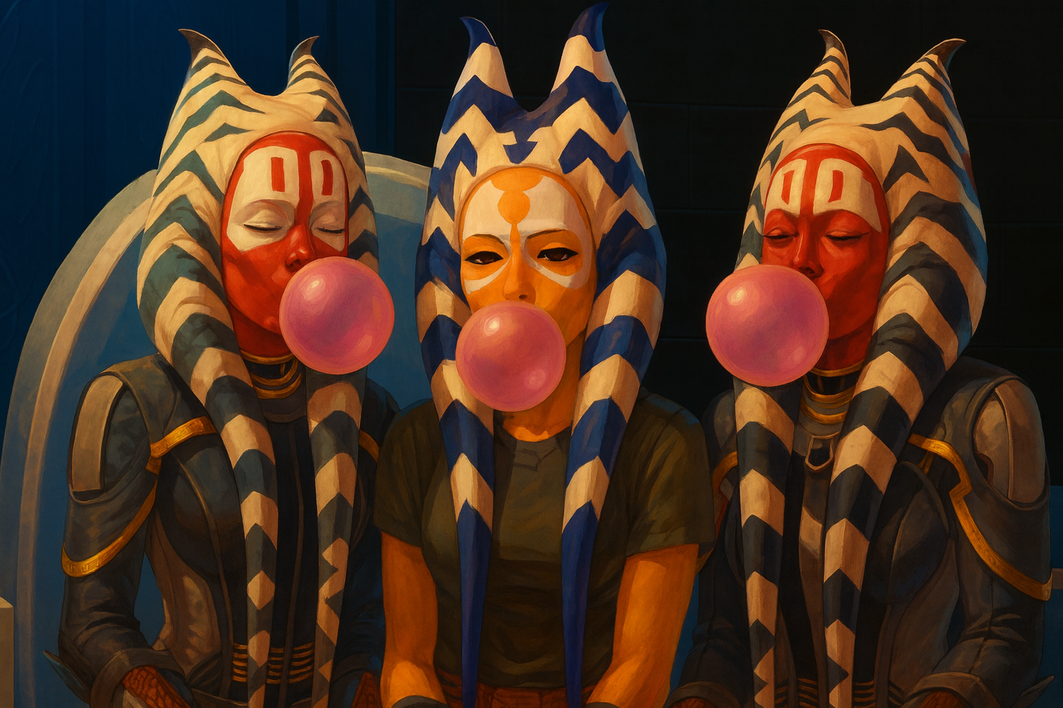 Togruta Bubble Gum Council Blank Meme Template