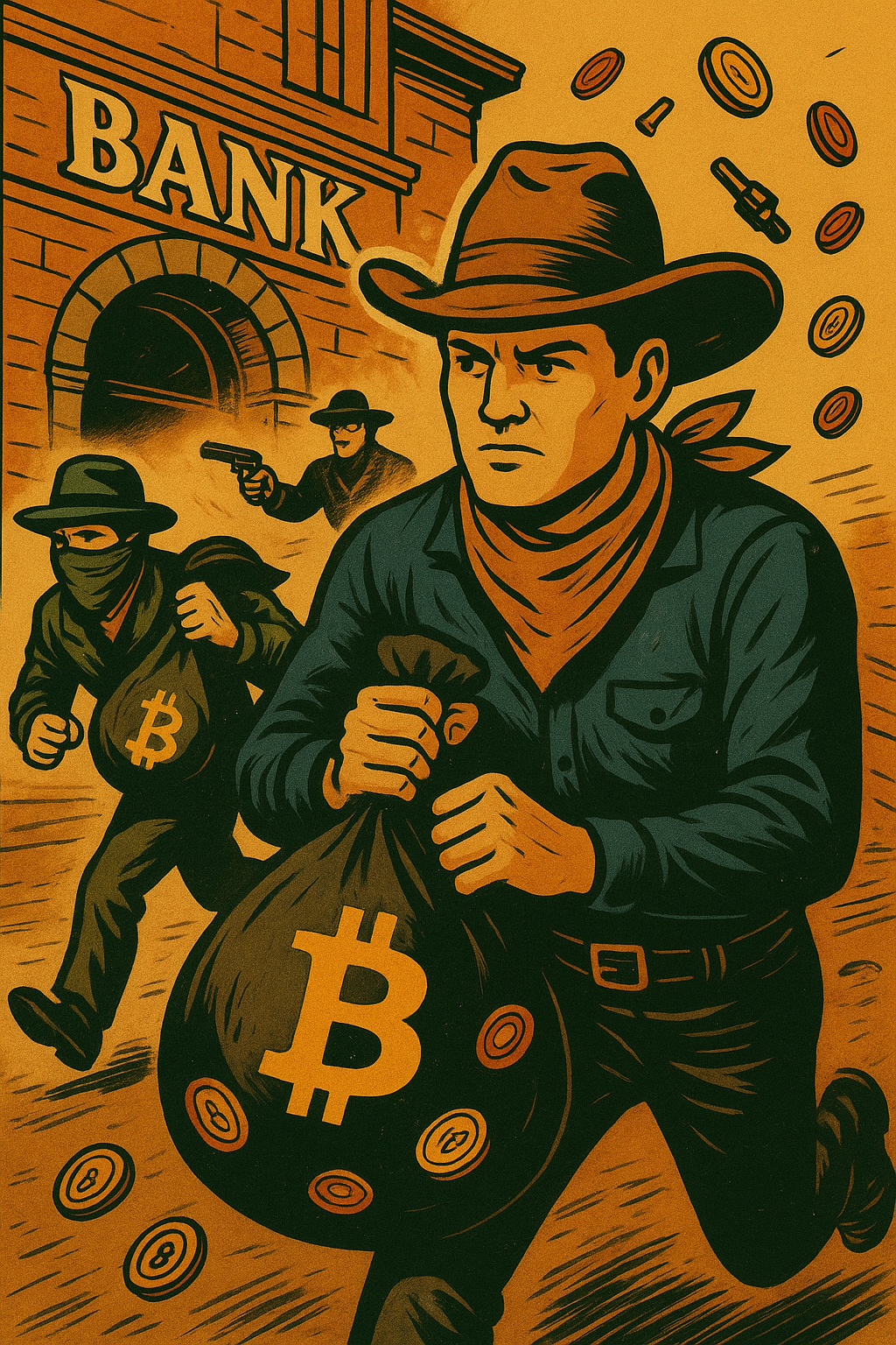 Bank Heist Blank Meme Template