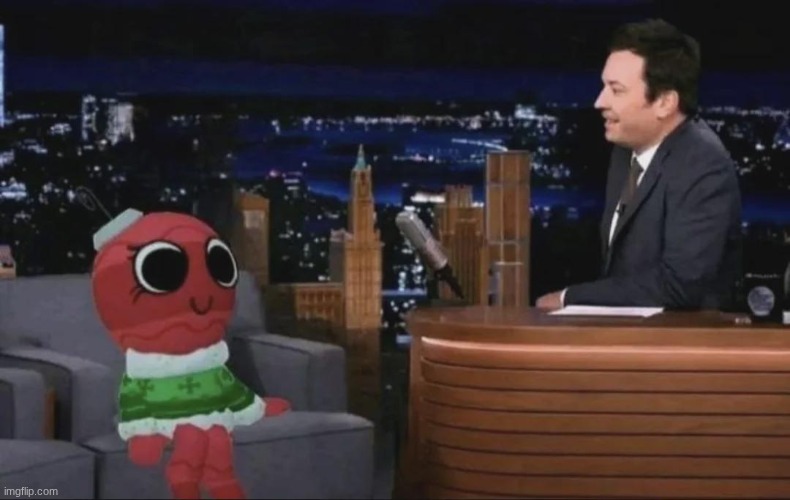 Bobette at Jimmy Kimmel Live.mp3 | image tagged in bobette,dandy's world | made w/ Imgflip meme maker