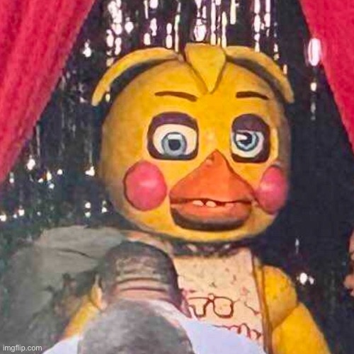 Toy Chica found doing crack on set | made w/ Imgflip meme maker