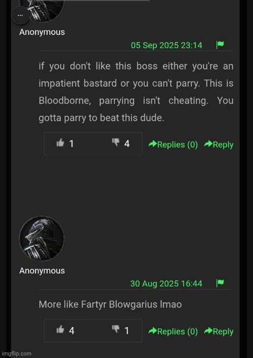 Two kinds of Bloodborne players | image tagged in jeffrey epstein,p diddy,adolf hitler,elmo | made w/ Imgflip meme maker