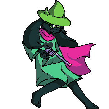 ralsei with a gun Meme Template