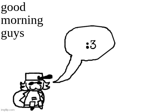 I really wish I had a free bag of chips | good morning guys | image tagged in ducc-the-ultimate's creature announcement temp | made w/ Imgflip meme maker