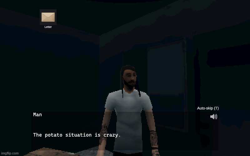 Charlie working as a farmer | image tagged in video games,gaming,charlie,moist critikal,moistcr1tikal | made w/ Imgflip meme maker