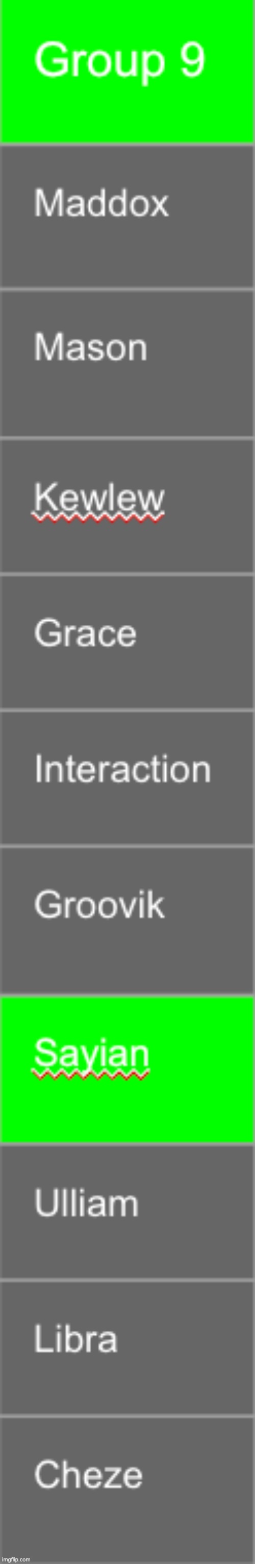 Save 4 unsaved mfs | image tagged in voting game s14 | made w/ Imgflip meme maker