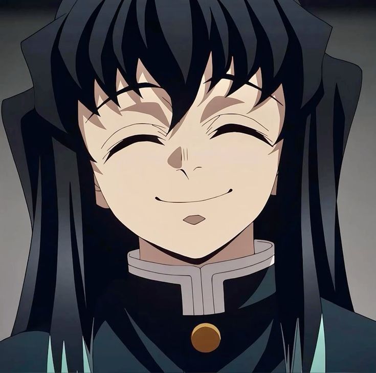 Muichiro's Gentle smile Blank Meme Template