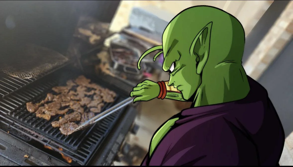 Grill Master Piccolo Blank Meme Template