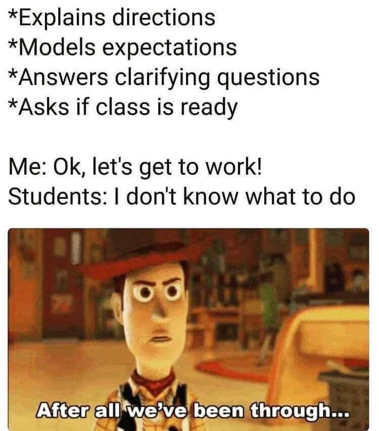 Woody after all Blank Meme Template