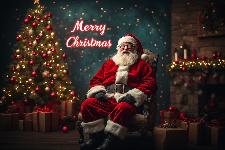 Santa Blank Meme Template