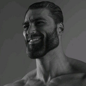 Gigs chad Blank Meme Template