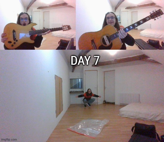 Day 7: The light at the end of the tunnel | DAY 7 | made w/ Imgflip meme maker