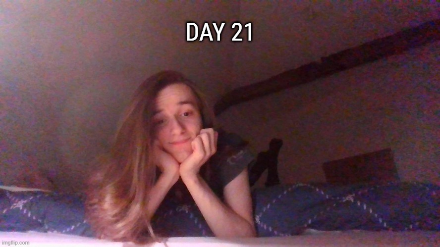 Day 21 : Exhausting and Exciting | DAY 21 | made w/ Imgflip meme maker