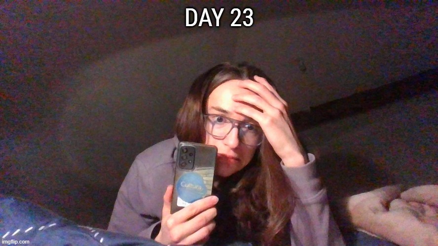 Day 23 : Massive re-arrangement | DAY 23 | made w/ Imgflip meme maker