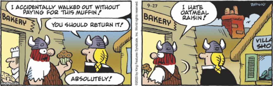 Hagar The Horrible | image tagged in comics | made w/ Imgflip meme maker