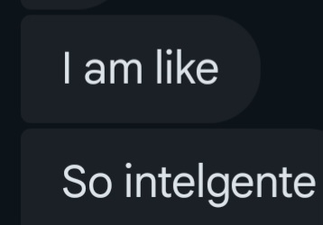 I am like so intelgente Blank Meme Template