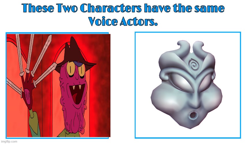 Jess Harnell 3 | image tagged in same voice actor,jess harnell,rick and morty,crash bandicoot,adult swim | made w/ Imgflip meme maker