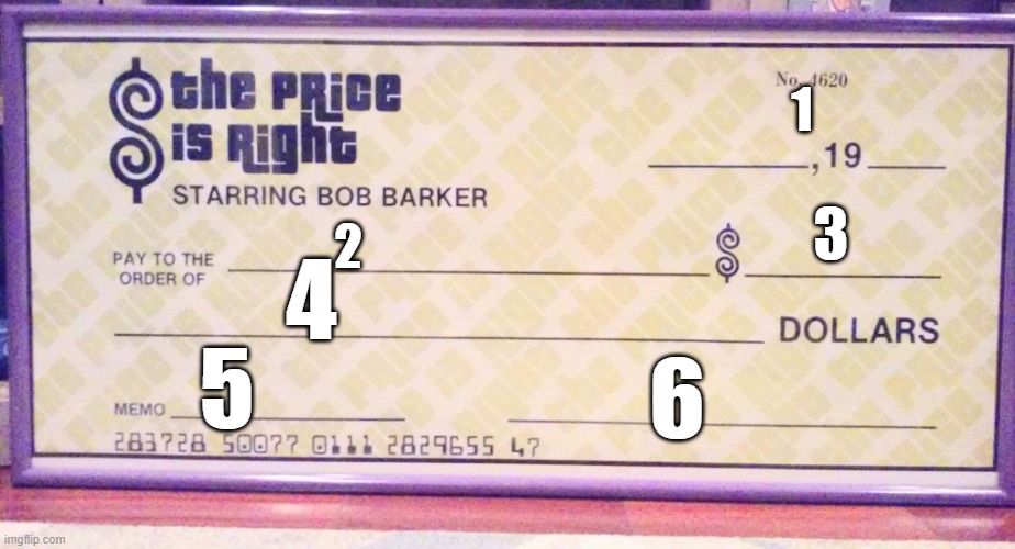 test | 1; 2; 3; 4; 6; 5 | image tagged in tpir check | made w/ Imgflip meme maker