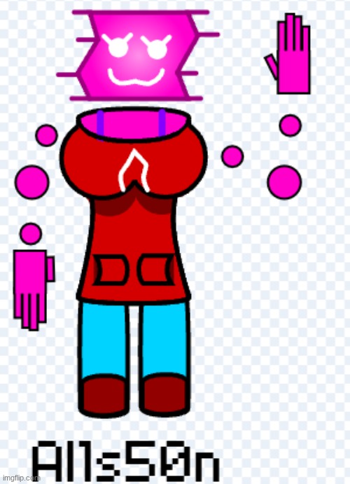 here's her official model | made w/ Imgflip meme maker