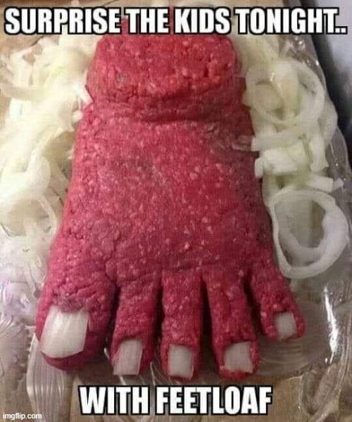 Feetload | image tagged in repost | made w/ Imgflip meme maker