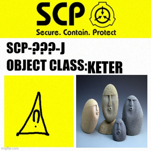 SCP-???-J Blank Meme Template