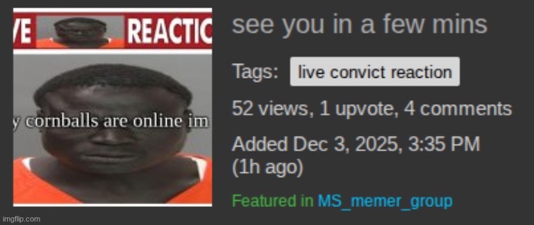 "a few mins" | made w/ Imgflip meme maker