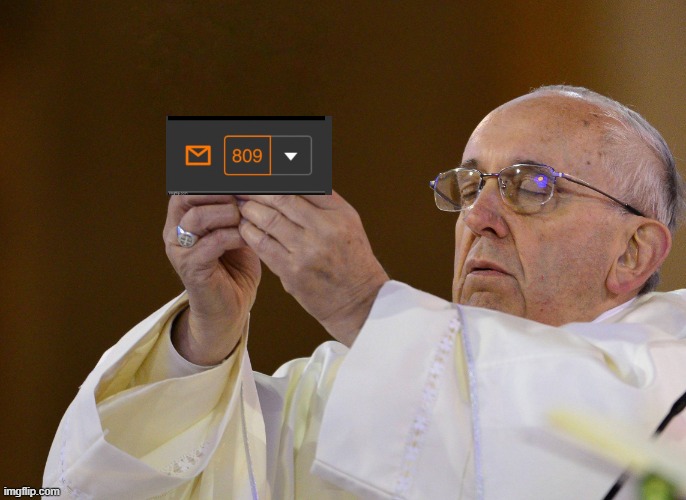 Pope Holding | image tagged in pope holding | made w/ Imgflip meme maker
