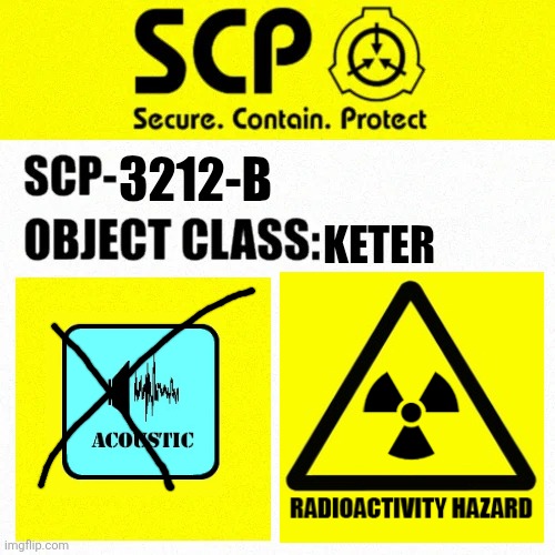 SCP-3212-B Blank Meme Template