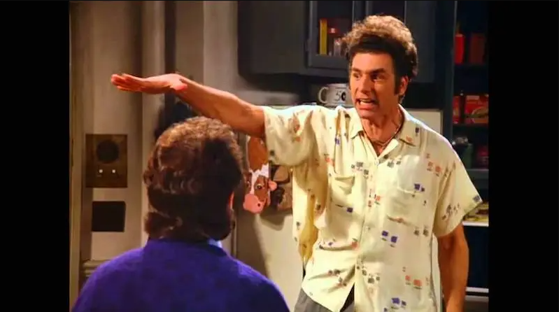 kramer salute Blank Meme Template