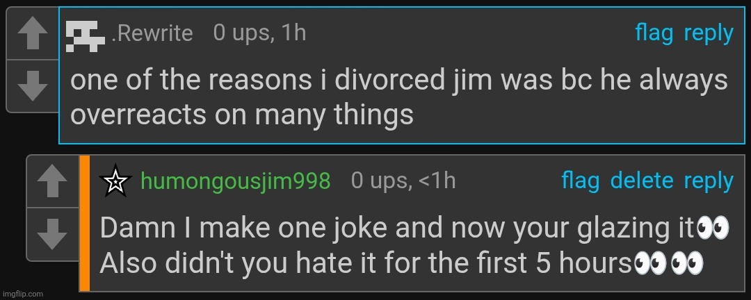 And he said this on an image unrelated to said topic | made w/ Imgflip meme maker