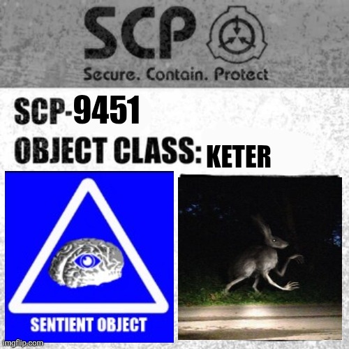 SCP-9451 Blank Meme Template