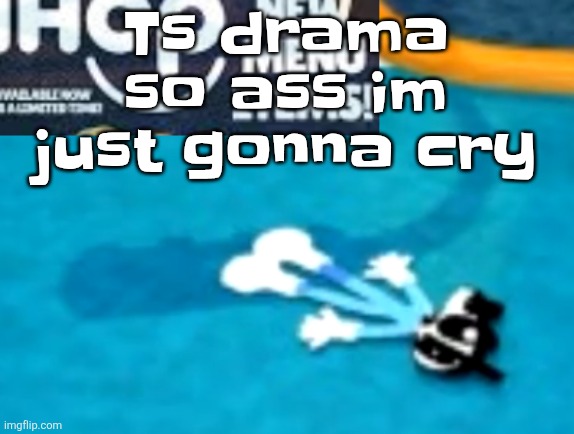 the flattening | Ts drama so ass im just gonna cry | image tagged in the flattening | made w/ Imgflip meme maker