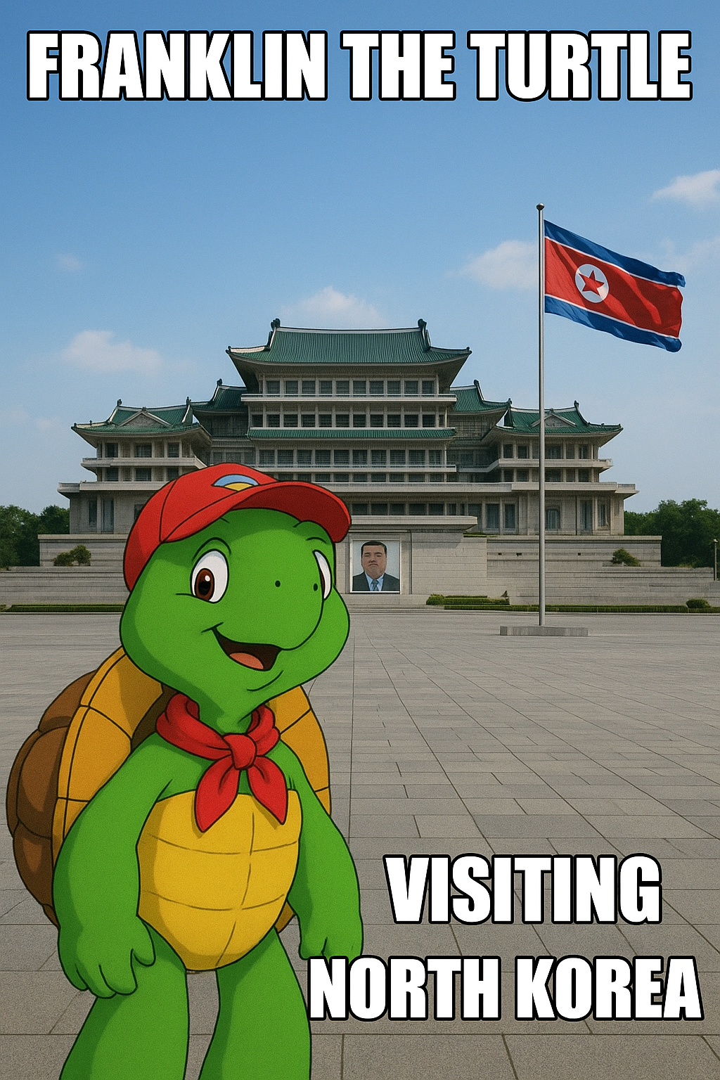 High Quality Franklin the turtle visits… Blank Meme Template