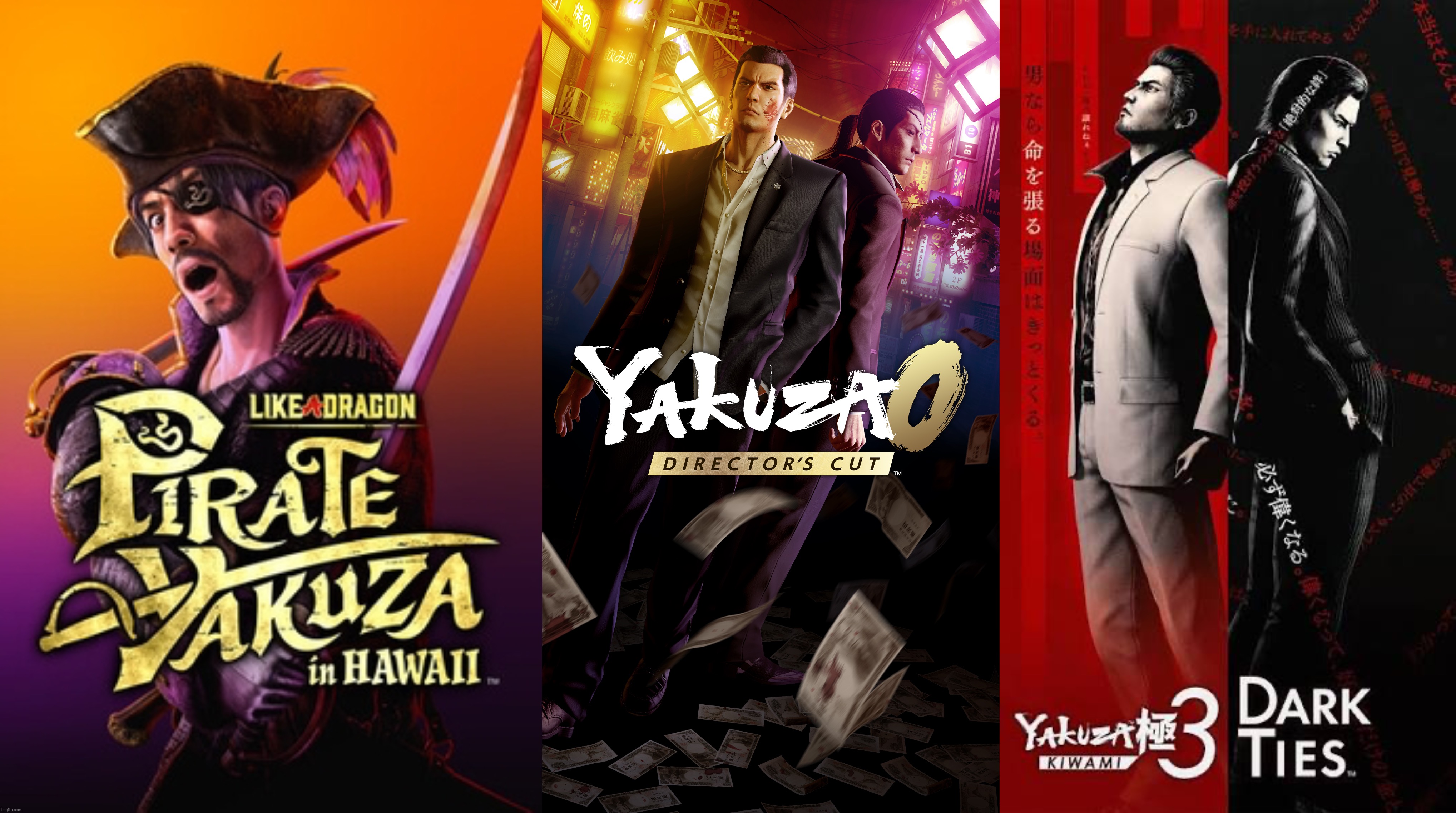 As an avid Yakuza fan, I don’t care about any of these. | made w/ Imgflip meme maker