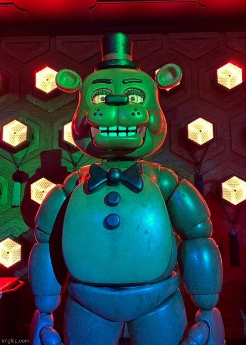 I have the one and only rare homosexual Toy Freddy | made w/ Imgflip meme maker