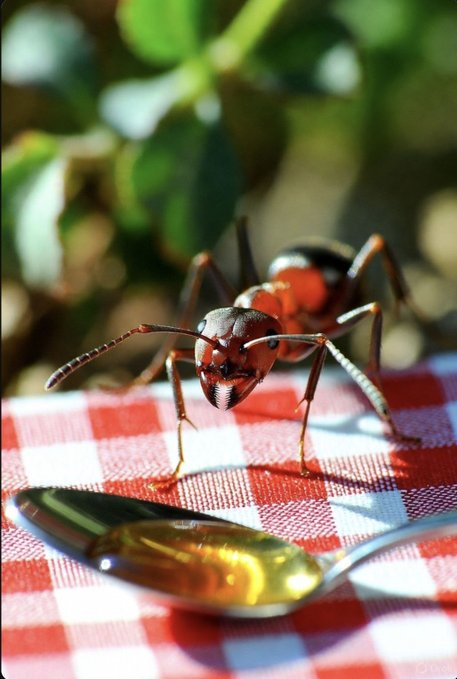 Ant + honey Blank Meme Template