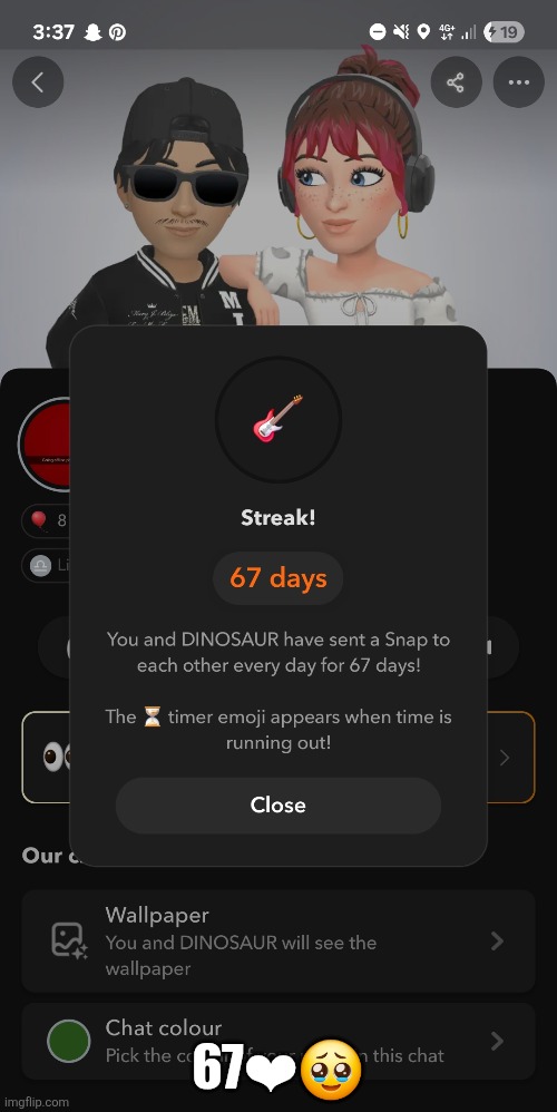 67❤🥹 | made w/ Imgflip meme maker