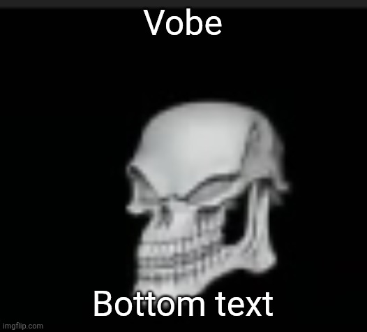 Vobe Bottom text | image tagged in bad to the boner | made w/ Imgflip meme maker